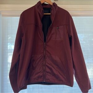 Nomad Outdoor Men's Full Zip Performance Jacket Burgundy Size Large